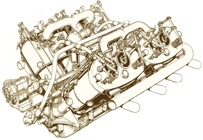 Darracq V8 Engine